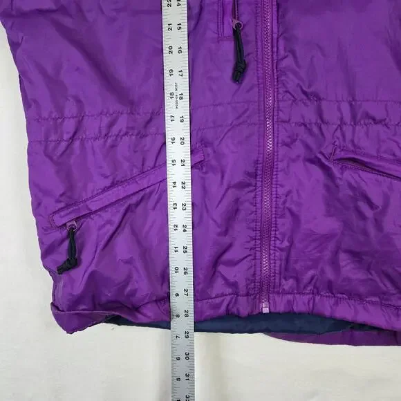 Vintage Columbia Coat Womens Medium Purple Nylon Ski Jacket 0718 - Picture 9 of 10
